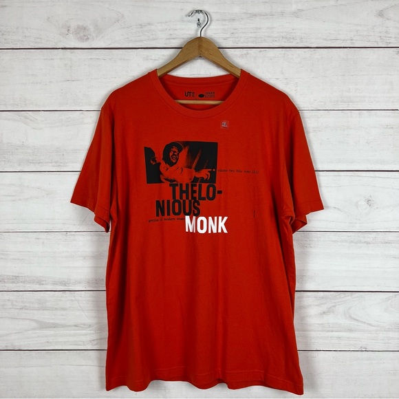 UT Uniqlo Blue Note Records Thelonious Monk T-Shirt XL - Picture 1 of 5
